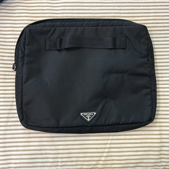 Authentic Prada Porta Computer Bag with laptop sleeve - Picture 5 of 9